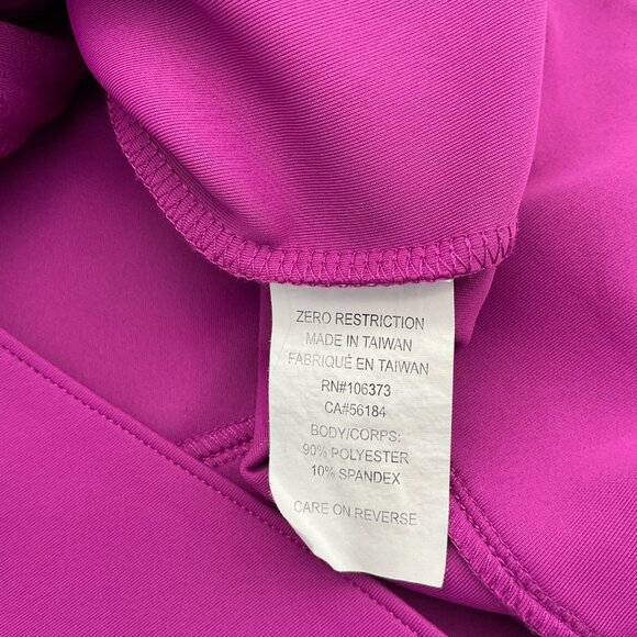 Zero Restriction Sofia Z500 Pullover Jacket Magenta Overbrook Golf Club Embr S - Picture 11 of 13